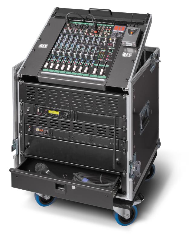 Musikanlage / Soundanlage PCS-600W kabellos mit zwei Akku ...